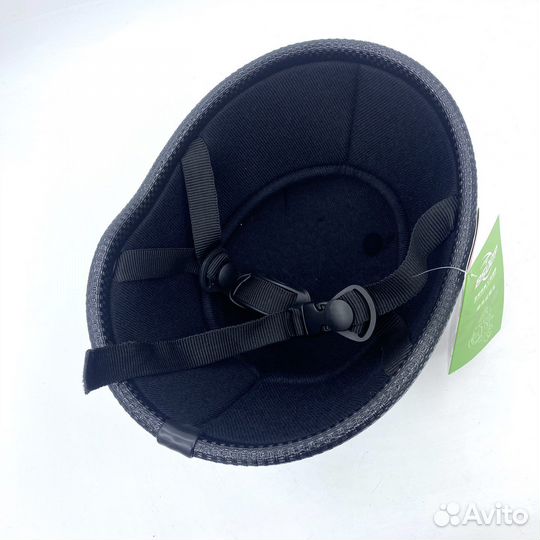 Шлем (открытый) 1/2 котелок белый глянцевый (bsdd