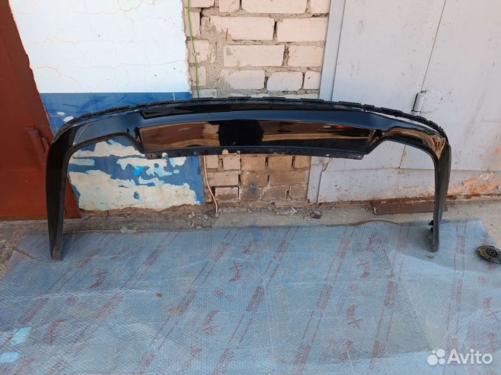 Юбка заднего бампера Ауди А8Д5 AudiA8D5