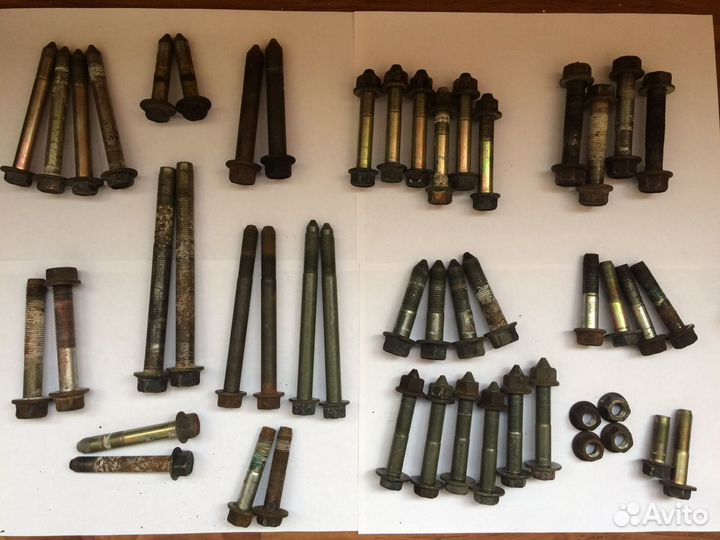 Болты подвески