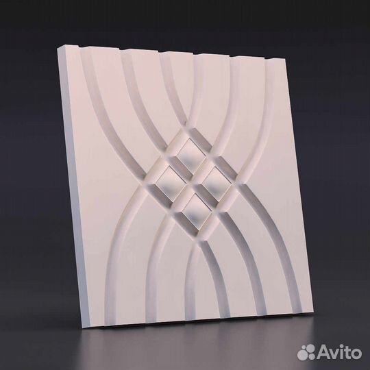 Гипсовая 3D панель 