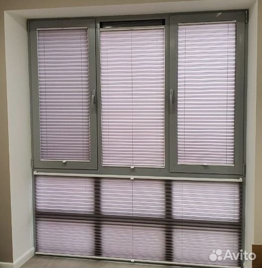 Шторы плиссе жалюзи