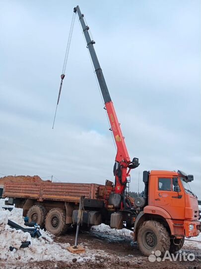 КАМАЗ 43118 с КМУ, 2019