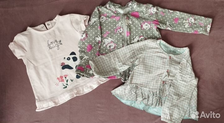 Вещи на девочку 86р - 92р
