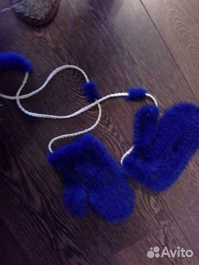 Варежки Натур.норка Новые