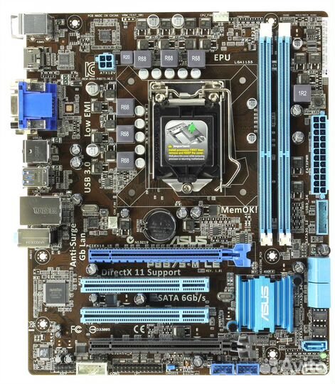 Asus P8B75-M LE LGA1155 B75 microatx 2DDR3