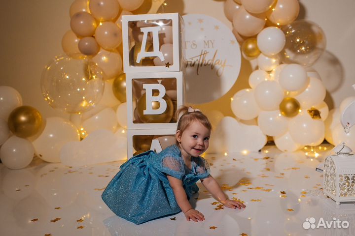 Нарядное платье для девочки 86