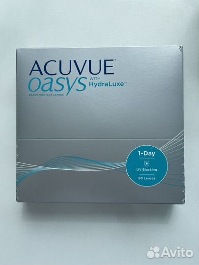 Acuvue oasys 1 day -2,5 90шт