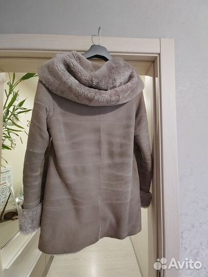 Дубленка натуральная женская 44 46