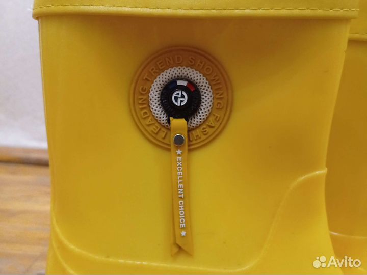 Резиновые сапоги для девочки