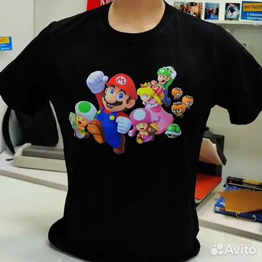 Печать на футболках, майках, худи, одежде - DTF