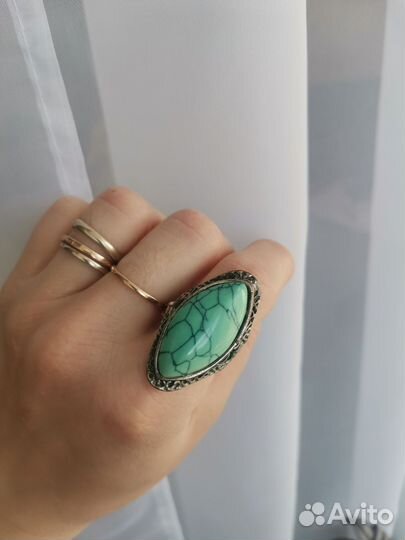 Кольцо бирюза
