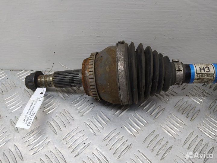 Б/У Полуось передняя правая (приводной вал, ШРУС)