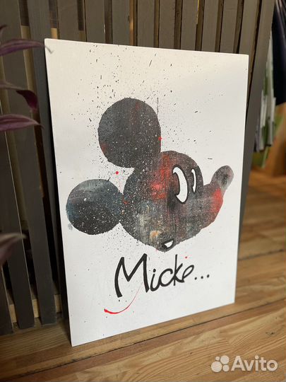 Картина акрил холст