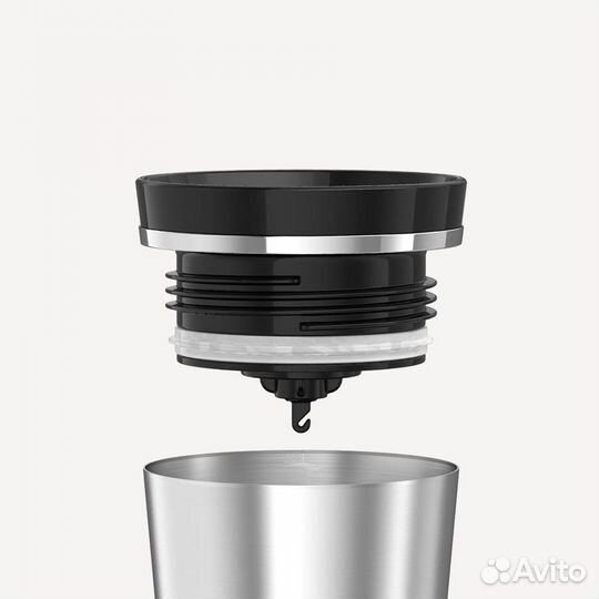 Thermos Термос-кружка NS-105 BK(Steel) +9/20h 0.47