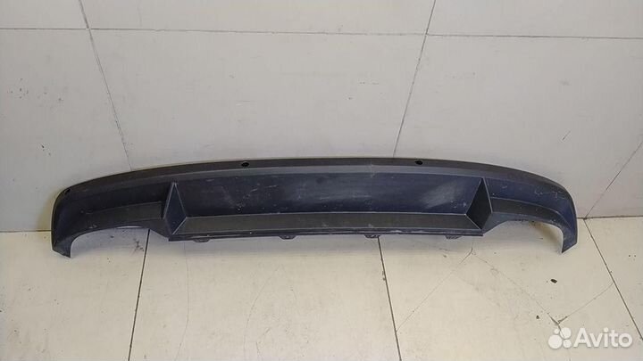 Бампер задний юбка нижняя часть под парктроник