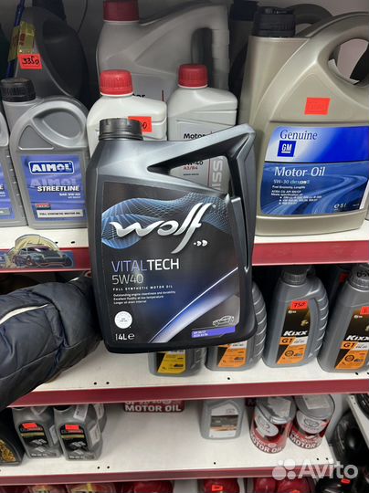 Wolf Vitaltech 5w40 4л