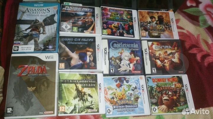 Игры nontendo 3ds wii ds