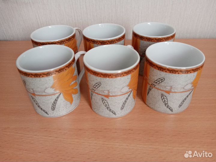 Новый набор для кофе 6 персон