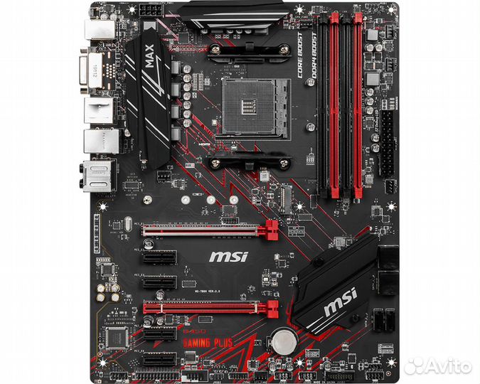 Комплект AMD R7 5700x+MSI B450 gaming plus MAX