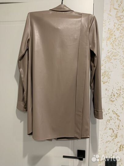 Кожаная рубашка