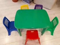 Столы и стулья новые, детские
