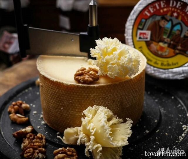 Сырные бутоны Тет де Муан Tete de Moine Fromage de