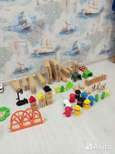 Деревянная железная дорога IKEA