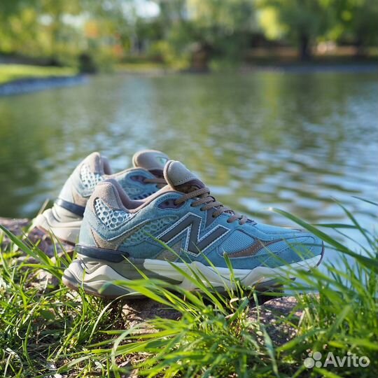 Кроссовки NEW balance 9060 в синем цвете