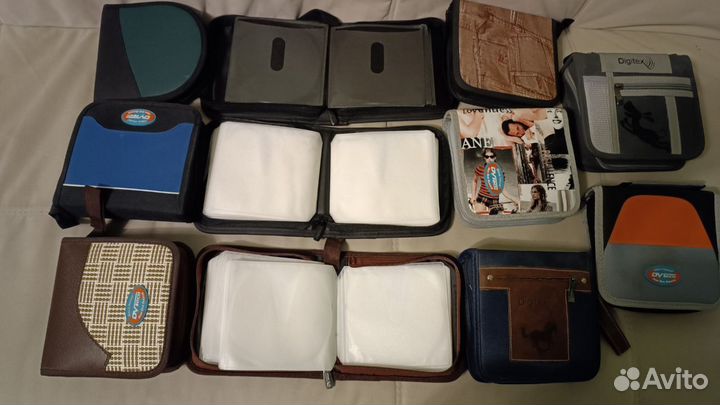 Сумки для CD DVD дисков 11 шт - цена за все вместе