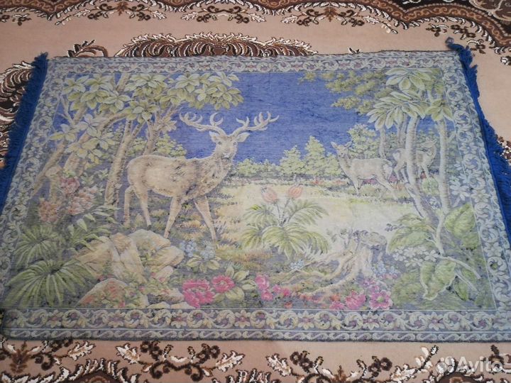 Ковер с оленями СССР