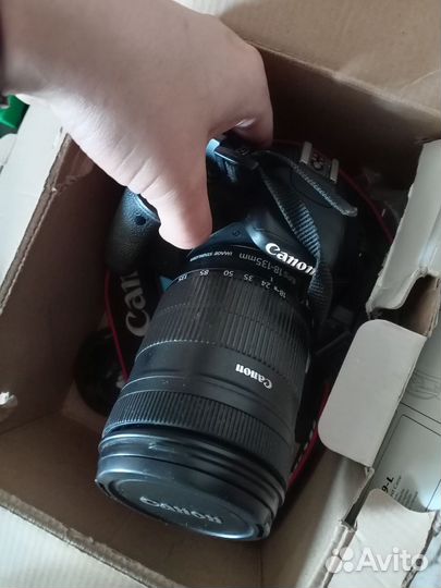 Зеркальный фотоаппарат canon eos 600d