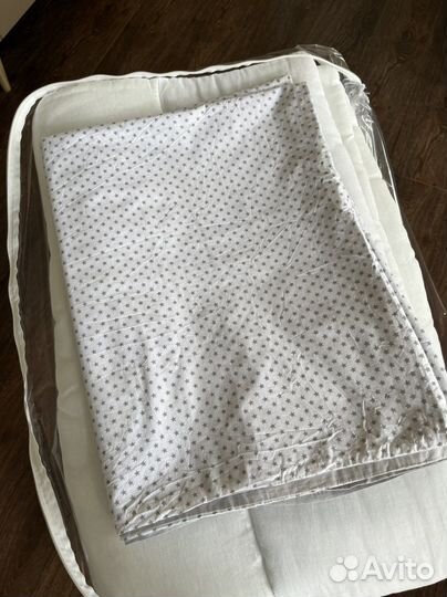 Детское постельное белье бортики 17 предметов