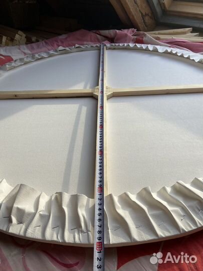 Круглые холсты на подрамниках больших размеров