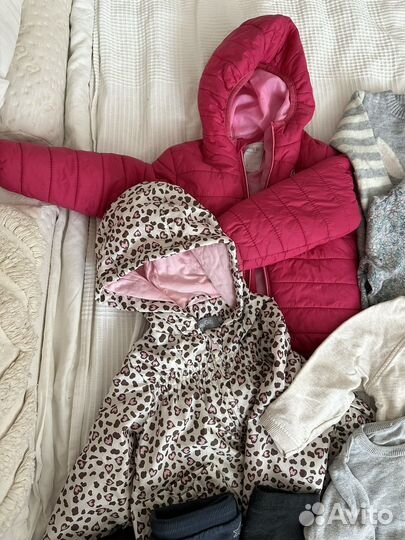 Вещи пакетом на девочку 80-86