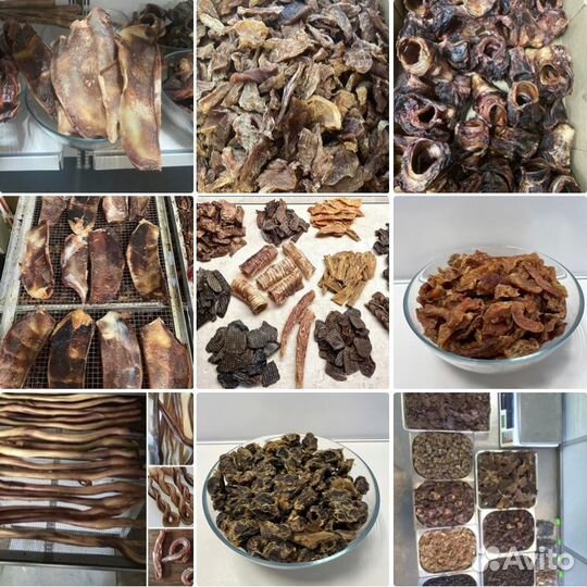 Сушеные лакомства для собак и кошек