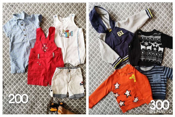 Детская одежда для мальчиков картерс б/у