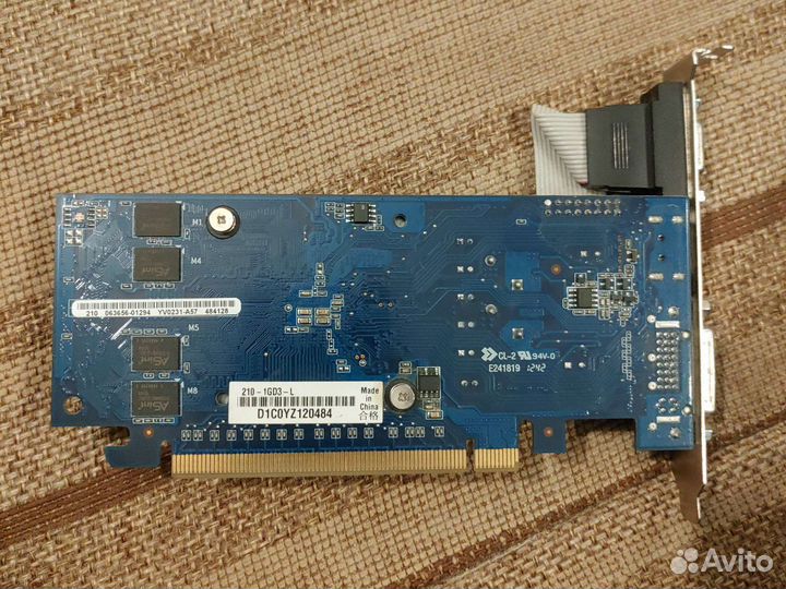 Видеокарта asus GeForce 210