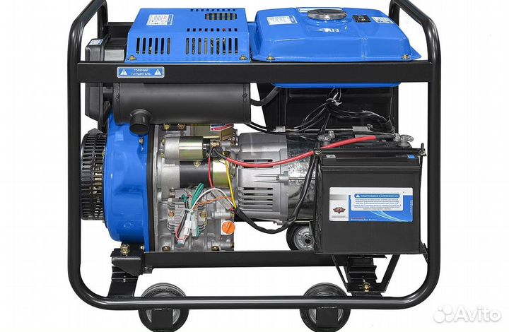 Дизельный генератор 6 кВт 3х фазный