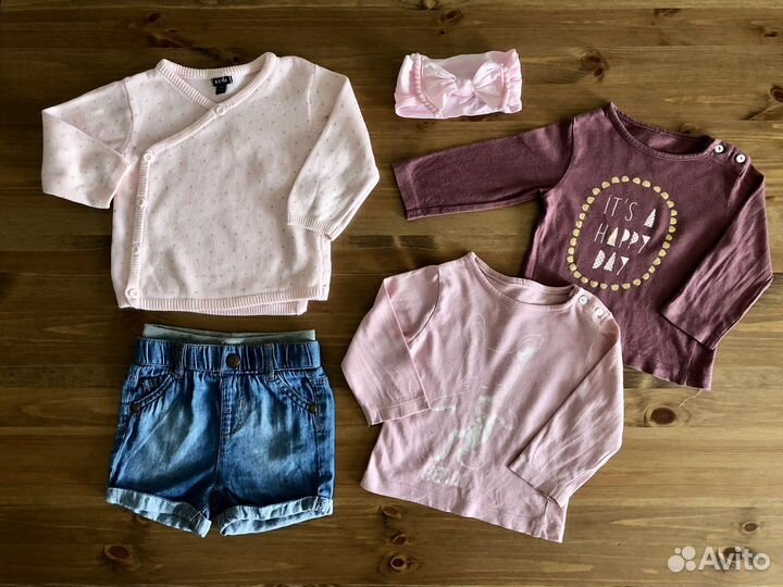 Пакет одежды Kiabi для маленькой модницы