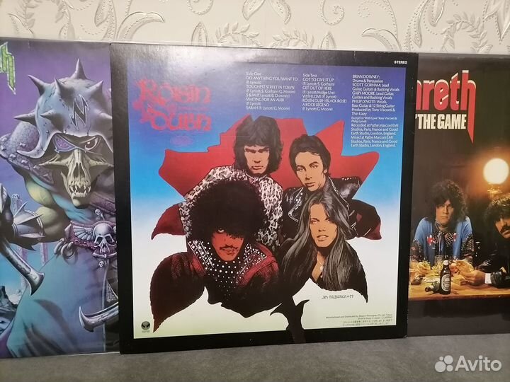 Lp Thin Lizzy Black Rose 1979 Vertigo Japan Mint