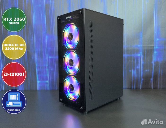 Системный блок i3-RTX2060SUP-16DDR4-IWP6738204-H610