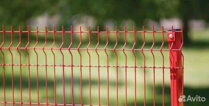 Забор из 3D сетки 40 метров