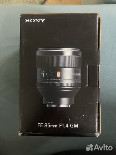 Объектив Sony e 85 GM на гарантии