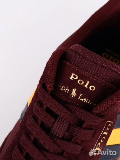 Кеды Polo Ralph Lauren Maroon