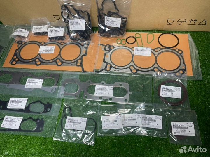 Набор комплект прокладок двигателя Genesis Equus