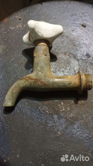 Кран латунный СССР