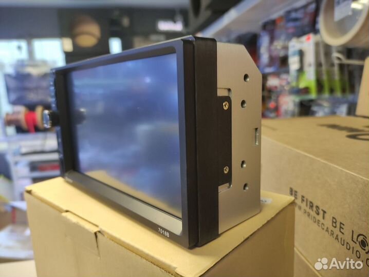 2 DIN автомагнитола с сенсорным экраном 7018b