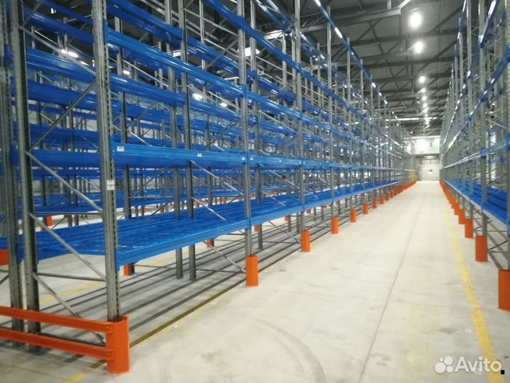 Стеллажи паллетные Фронтальные стеллажи