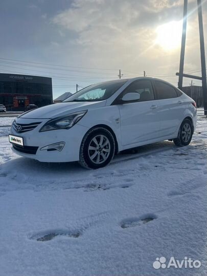 Hyundai Solaris 1.6 AT, 2014, 132 500 км