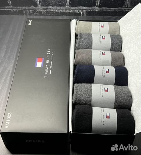 Носки Tommy Hilfiger 6 пар